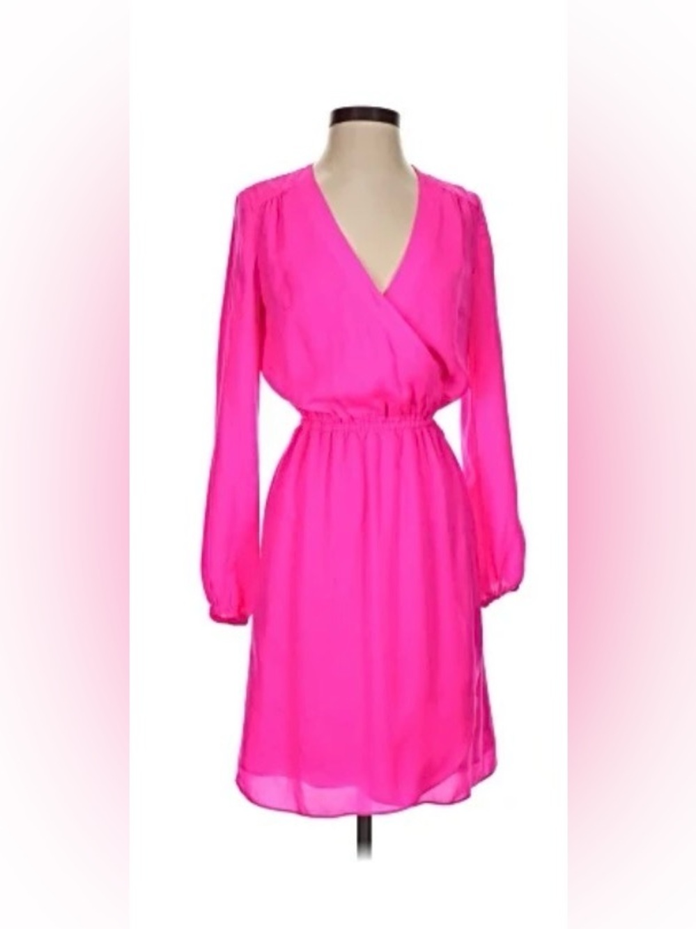 Lily Pulitzer hot pink Whitaker wrap dress